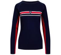 Camiseta funcional de mujer Dale of Norway Aksla Feminine Baselayer Crew neck Talla: S / Color: azul oscuro
