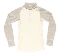 Camiseta funcional de mujer Devold Duo Active Merino 205 Z.Neck Talla: L / Color: beige