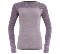 Camiseta funcional de mujer Devold Kvitegga Merino 230 Shirt Talla: S / Color: violeta