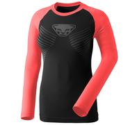 Camiseta funcional de mujer Dynafit Speed Dryarn W L/S Tee Talla: L / Color: negro/naranja