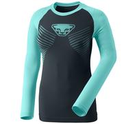 Camiseta funcional de mujer Dynafit Speed Dryarn W L/S Tee Talla: M / Color: negro/azul
