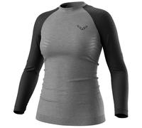 Camiseta funcional de mujer Dynafit Tour Light Merino W L/S Tee Talla: M / Color: negro/gris
