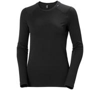 Helly-Hansen Womens W Lifa Merino Midweight Crew, Negro, M