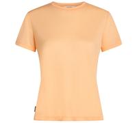 Camiseta funcional de mujer Icebreaker W Mer Core SS Tee Talla: L / Color: naranja