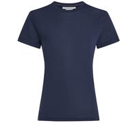 Camiseta funcional de mujer Icebreaker W Mer Core SS Tee Talla: M / Color: azul oscuro