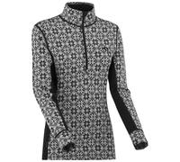 Camiseta funcional de mujer Kari Traa Rose Half Zip Talla: S / Color: negro