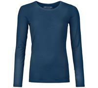 Camiseta funcional de mujer Ortovox 150 Cool Clean Ls W Talla: L / Color: azul oscuro