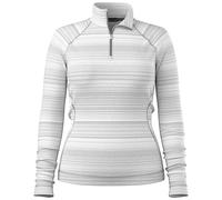 Camiseta funcional de mujer Smartwool W Classic Thermal Merino Base Layer 1/4 Zip Talla: S / Color: gris