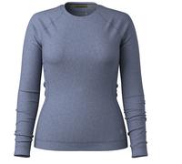 Camiseta funcional de mujer Smartwool W Classic Thermal Merino Base Layer Crew Talla: L / Color: azul