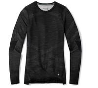 Camiseta funcional de mujer Smartwool W Intraknit Thermal Merino Bl Crew (2023) Talla: S / Color: negro/blanco