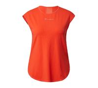 Camiseta funcional Mujer Champion Authentic Athletic Apparel XS gris plateado / rojo anaranjado