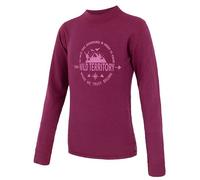 Camiseta funcional para niños Sensor Merino DF Territory Talla infantil: 90 / Color: violeta