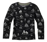 Camiseta funcional para niños Smartwool Kids' Classic Thermal Merino Base Layer Crew Talla infantil: XL / Color: negro