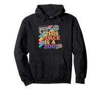 Camiseta Funny This Place Is A Zoo Humor Sudadera con Capucha