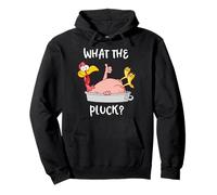 Camiseta Funny Turkey What The Pluck para Acción de Gracias para Hombre y Mujer Sudadera con Capucha