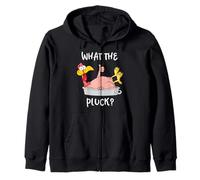 Camiseta Funny Turkey What The Pluck para Acción de Gracias para Hombre y Mujer Sudadera con Capucha