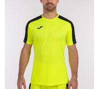 Joma Hombre Camiseta Juego Manga Corta, Amarillo Flúor Negro, XXL