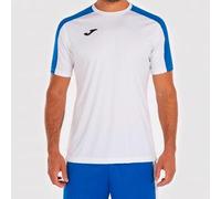 Camiseta futbol academy Joma adulto blanco-royal - CD 38