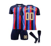 Camiseta fútbol Niño 2024 equipación de Fútbol Casa/Visitante Personalizadas con Nombre y Número Camiseta de Futbol Conjunto niños y Adulto Camiseta de Entrenamiento de fútbol,Corto y Calcetines