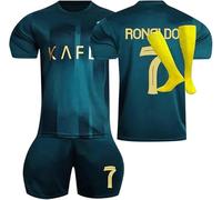 Camiseta Futbol Niño y Adulto, 2024 2025 Equipacion Futbol Niño Chandal Conjunto de 3 Piezas camisetas de futbol Hombre Entrenamiento Futbol, Pantalones y Calcetines