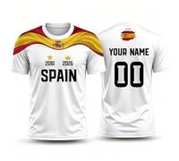 Camiseta Futbol Personalizada para Partidos de Fútbol 2026, Camisetas de Futbol Personalizadas con Nombre Número para Niño y Adulto - Anima A Tu Equipo Favorito, Historia Títulos & Mirando Hacia 2026