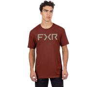 Camiseta FXR Hydrogen Premium Oxblood/PiedraS Oxblood,Piedra