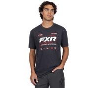 Camiseta FXR Race Division Premium Asfalto Topo/RojoM Asfalto Topo,Rojo