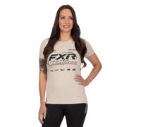 Camiseta FXR Race Division Premium Mujer Piedra/NegroXXL Piedra,Negro