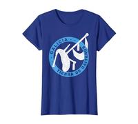 Camiseta Galicia Tierra de Gaiteros Gaita Folclore España Camiseta, Mujer, Azul Real, 3XL