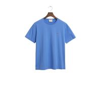 GANT Reg Shield SS T-Shirt Camiseta, Blue, M Hombres