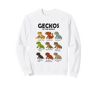 Camiseta Geckos of The World Diseño Reptiles Lagartos Sudadera