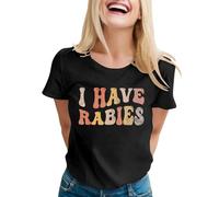 Camiseta genérica para mujer con mensaje cariñoso "Mi yerno es mi hijo favorito" camiseta casual de manga corta para mamá, Le Noir, M