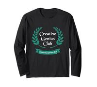 Camiseta Genius Creative Genius Club Manga Larga