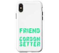 Camiseta Gordon Setter True Friend Carcasa para iPhone X/XS