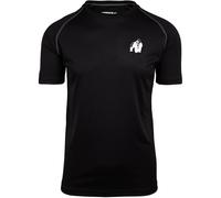 Gorilla Wear T-Shirt-Performance-Schwarz Camiseta, Negro, 4XL para Hombre