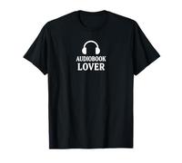 Camiseta gráfica acogedora para Amantes de los audiolibros Camiseta