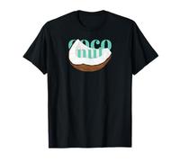 Camiseta gráfica estética de Verano con Frutas Tropicales de Coco Camiseta