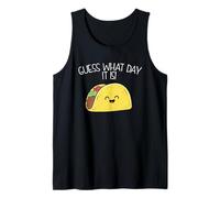 Camiseta gráfica Guess What Day It Is Taco Tuesday Camiseta sin Mangas