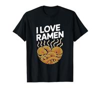 Camiseta gráfica I Love Ramen Noodles Food Camiseta gráfica económica