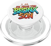 Camiseta gráfica I'm from The Bronx, Son - NYC Street Pride PopSockets PopGrip para MagSafe