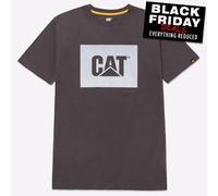 Orugas Hombre Camiseta Gráfica Logo Moda Informal Trabajo Camisetas Gris