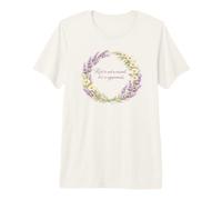 Camiseta gráfica Rest Is Not a Reward, diseño Floral para el Cuidado Personal Camiseta Premium