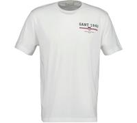 GANT Graphic SS T-Shirt Camiseta, Fuente de Huevo, XXL Hombres