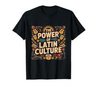 Camiseta gráfica vintage The Power of Latin Culture Camiseta