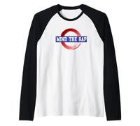 Camiseta Great Mind The Gap Camiseta Manga Raglan