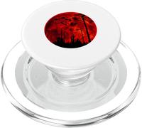 Camiseta Grunge Bats Flying Gothic Blood Red Moon PopSockets PopGrip para MagSafe