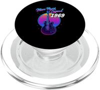 Camiseta Guitarra Eléctrica Retro Cumpleaños 1969 Estilo PopSockets PopGrip para MagSafe