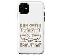 Camiseta Gunsmithing We Do Precision Guess Work Cool Gunsmith Carcasa para iPhone 11