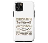 Camiseta Gunsmithing We Do Precision Guess Work Cool Gunsmith Carcasa para iPhone 11 Pro