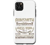 Camiseta Gunsmithing We Do Precision Guess Work Cool Gunsmith Carcasa para iPhone 11 Pro MAX